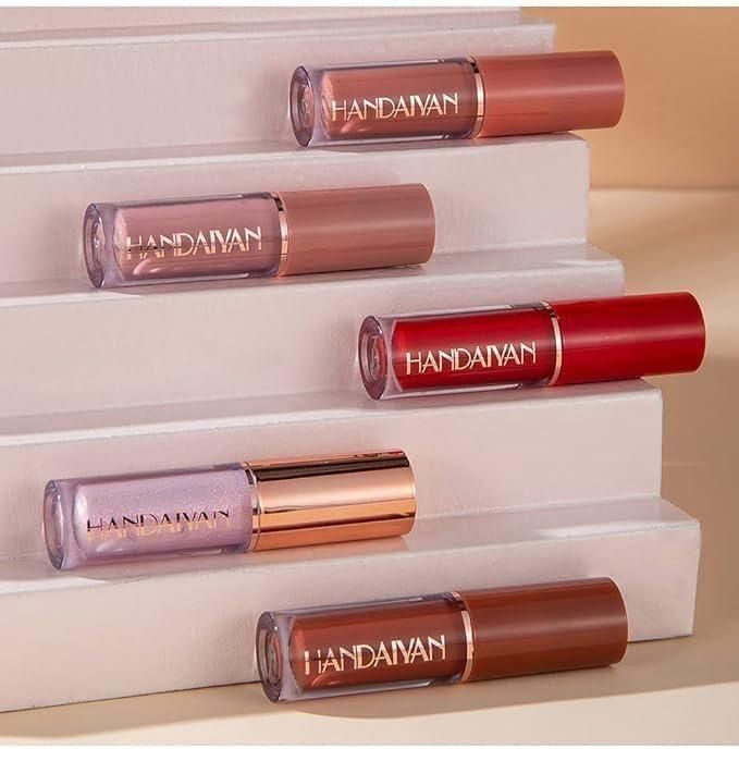 Velvet Matte Liquid Lipstick Set – 12 Shades | Long-Lasting, Waterproof & Smudge-Proof Lip Color for Women