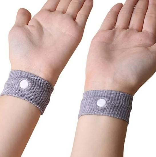 Motion Sickness Relief Wristbands – Natural Nausea & Travel Sickness Remedy (Pair of 2, Pack of 1)