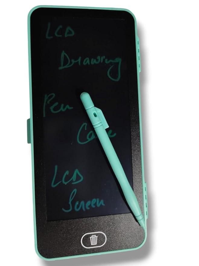 LCD Writing Tablet for Kids – Portable Drawing Pad with Stylus | Reusable Pen Case Design (Pack of 1)