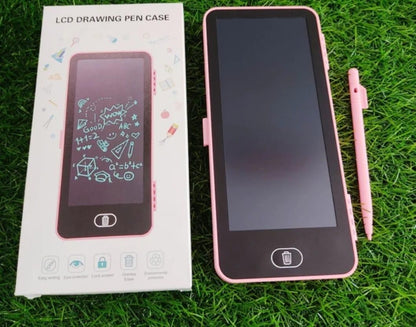 LCD Writing Tablet for Kids – Portable Drawing Pad with Stylus | Reusable Pen Case Design (Pack of 1)