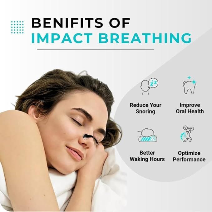 Magnetic Breathing Nasal Strip – Silicone Anti-Snore & Breathing Support Kit (Pack of 1)