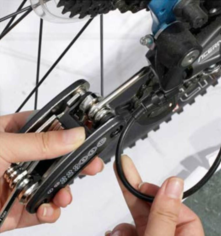 15-in-1 Multipurpose Bicycle & Home Tool Kit – Compact Alloy Steel Wrench Set (Pack of 1)